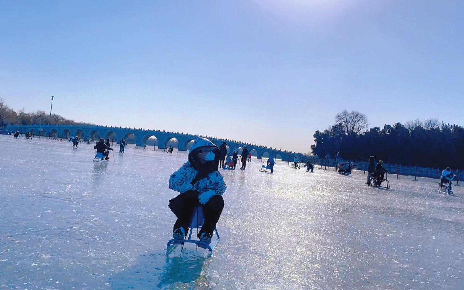 颐和园溜冰记