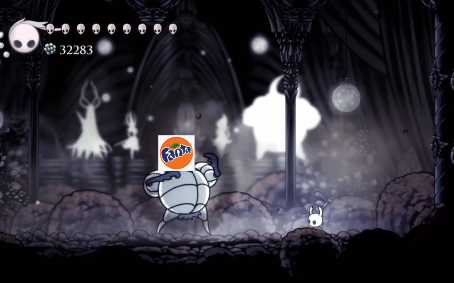 【空洞骑士】芬达哥の白色防御者5伤