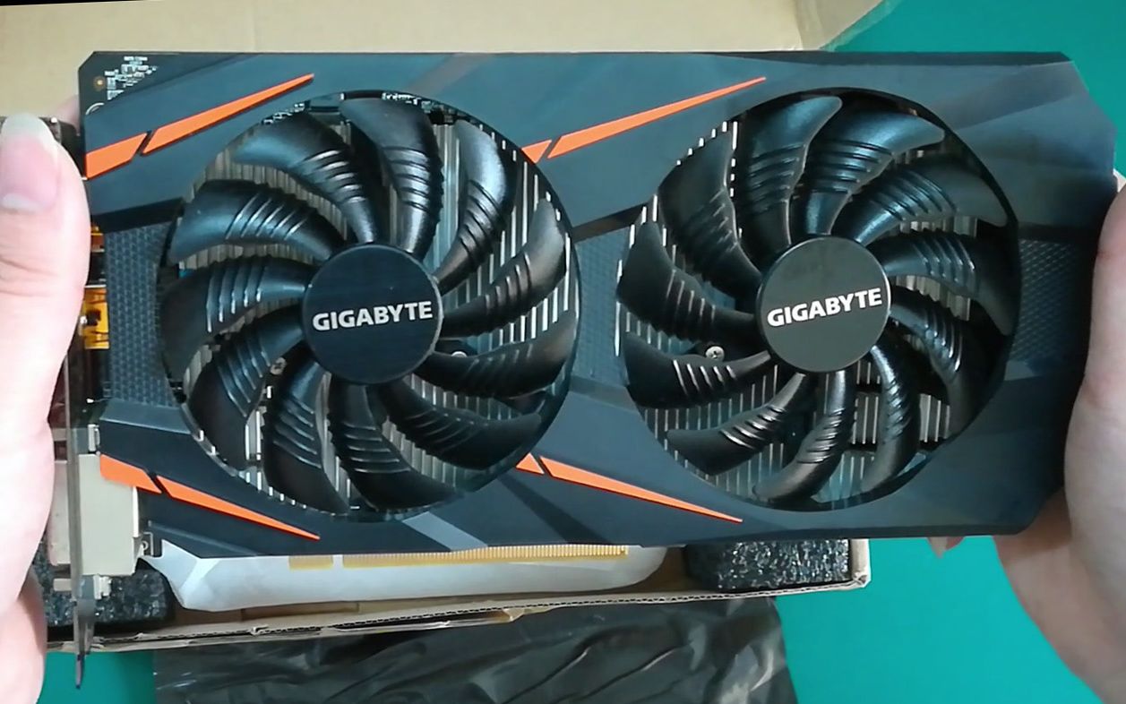 一张技嘉 gtx1060 显卡快递运输后黑屏不显示,维修过程比较曲折