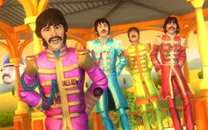 Download Video: 【动画MV】The Beatles-Sgt Pepper's Lonely Hearts Club Band(The Beatles:Rock Band )