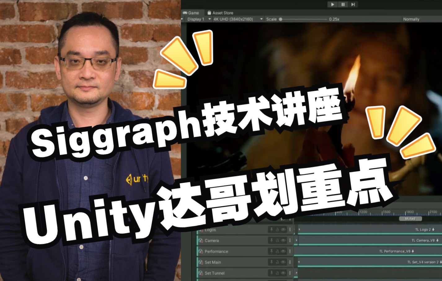 Unity达哥解说Siggraph讲座:《Enemies》的技术难点你都理解了吗?哔哩哔哩bilibili