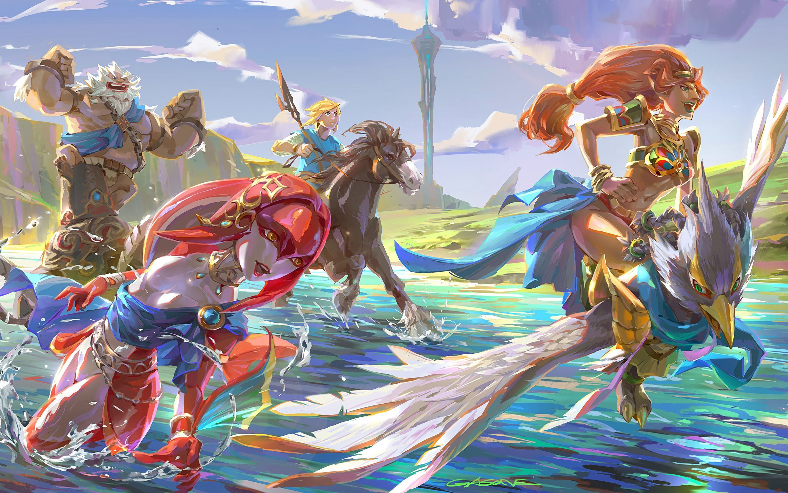 《塞尔达传说:旷野之息》平行宇宙:《塞尔达无双:灾厄启示录》大电影