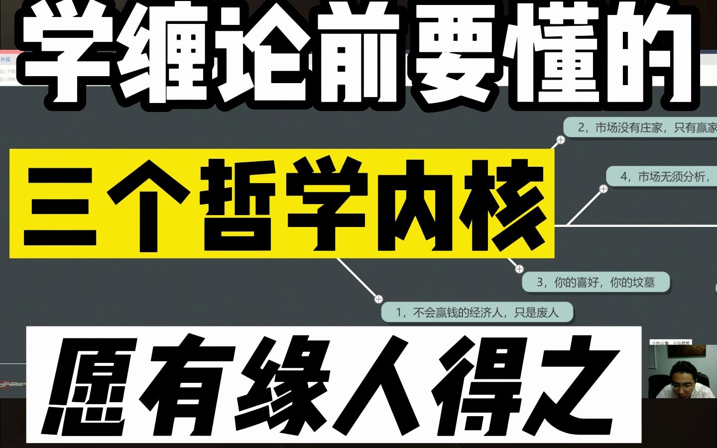 【泽熙缠论】学缠论前要懂的三个哲学内核,愿有缘人得之哔哩哔哩bilibili