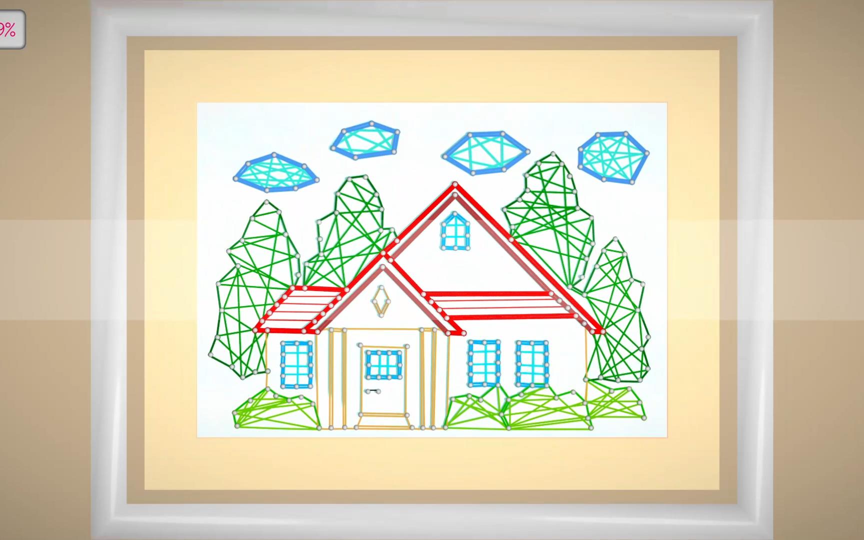 毛线圈之"房子"