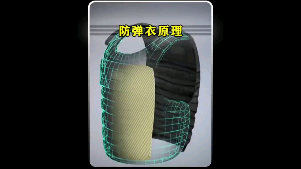 防弹衣内部究竟是如何做到防弹的呢