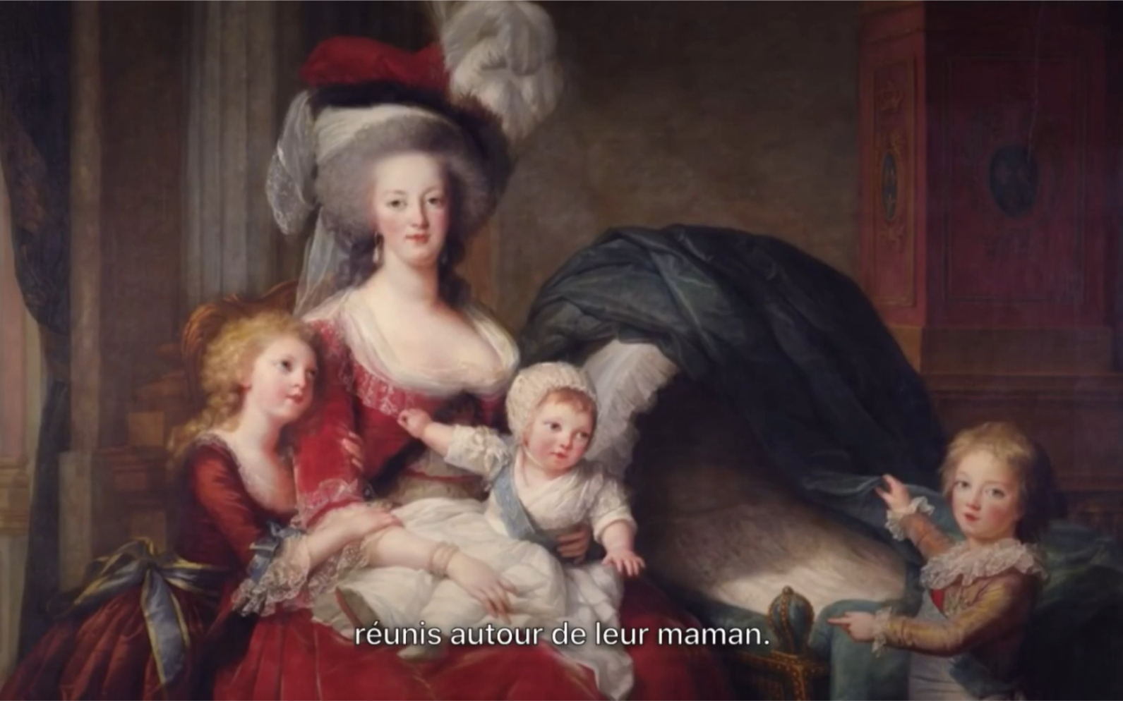 科普艺术的疑问维吉勒布伦玛丽安托瓦内特和她的孩子们