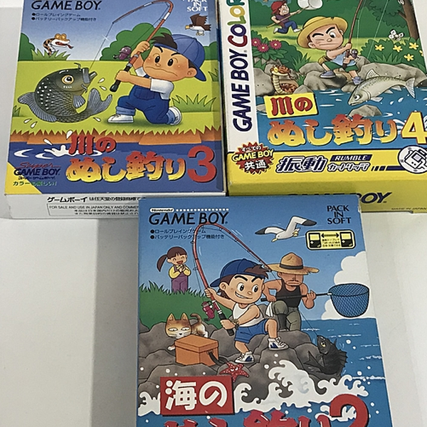 GBC 海钓太郎2『1集完-海のぬし釣り2』GB 19980710発売_哔哩哔哩_bilibili