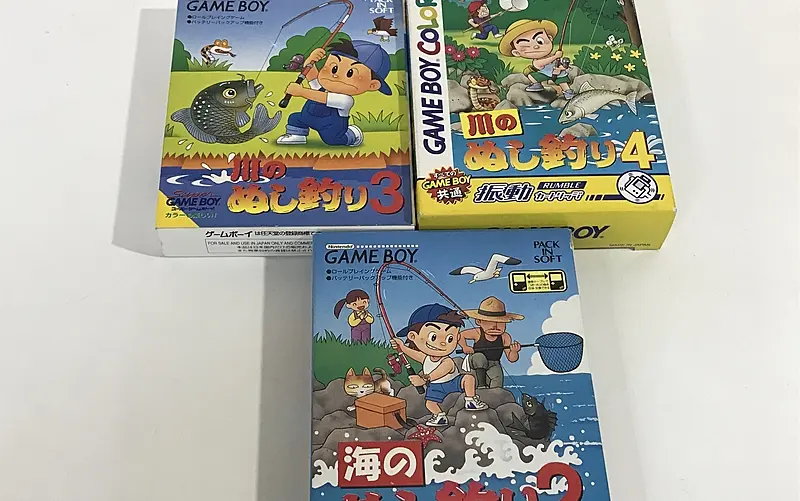 GBC 海钓太郎2『1集完-海のぬし釣り2』GB 19980710発売_哔哩哔哩_bilibili