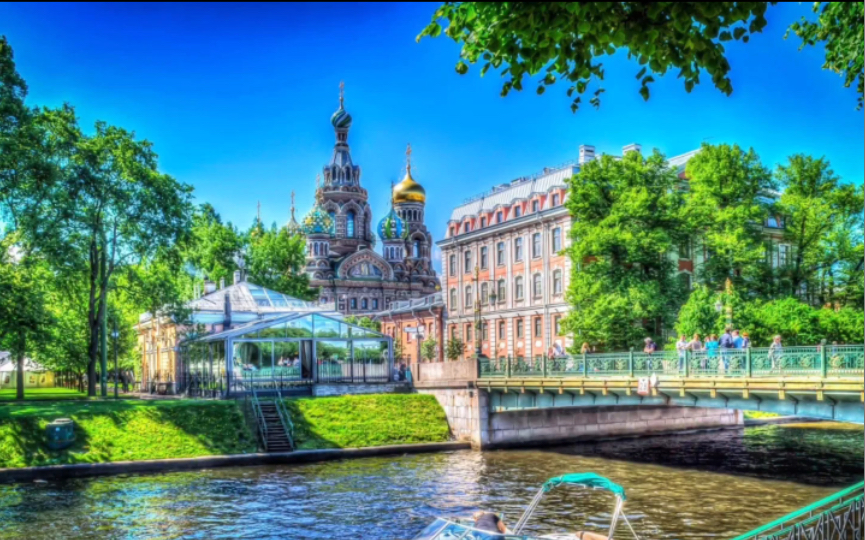 【俄罗斯美景欣赏】夏日的圣彼得堡