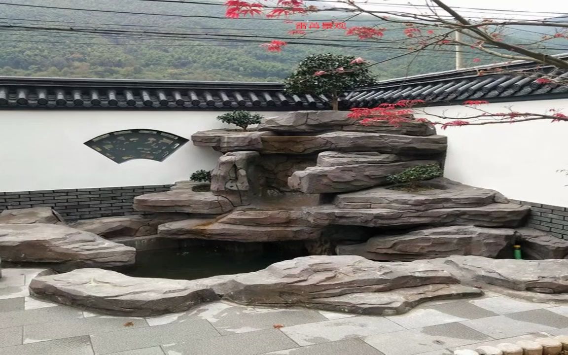 庆阳 塑石假山价格,假山塑石价格 园林景观假山工程公司,别墅假山池塘