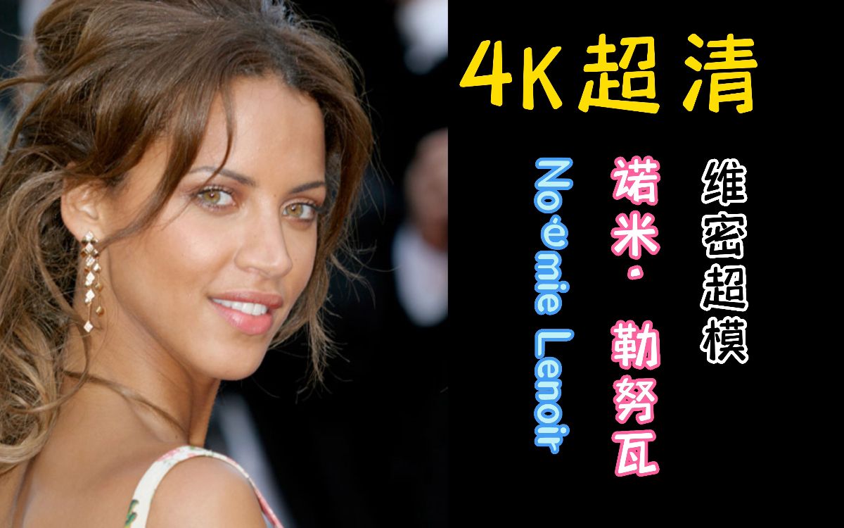 4k超清 维密超模 法国巨星 黑美人 诺米·勒努瓦【noémie lenoir】