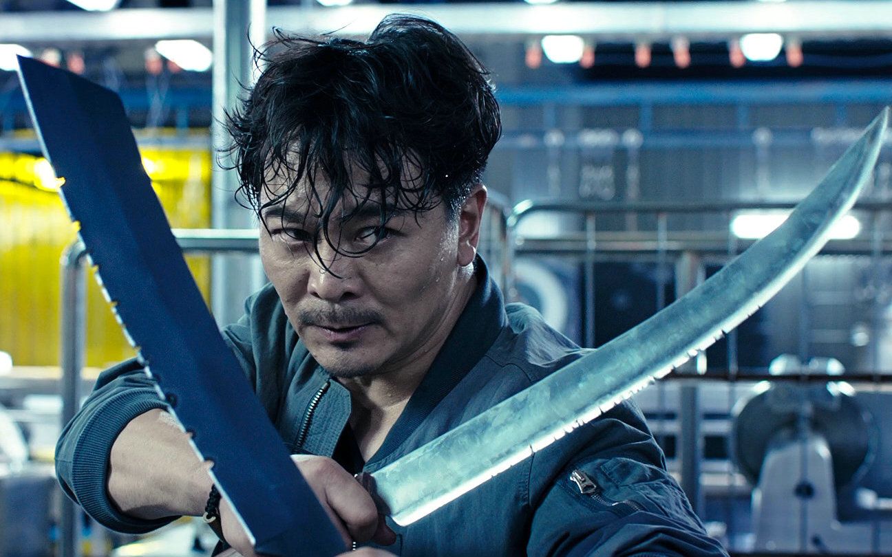 杀破狼·贪狼 [港版2d蓝光原盘.片段. 吴越秀刀功大战反派]