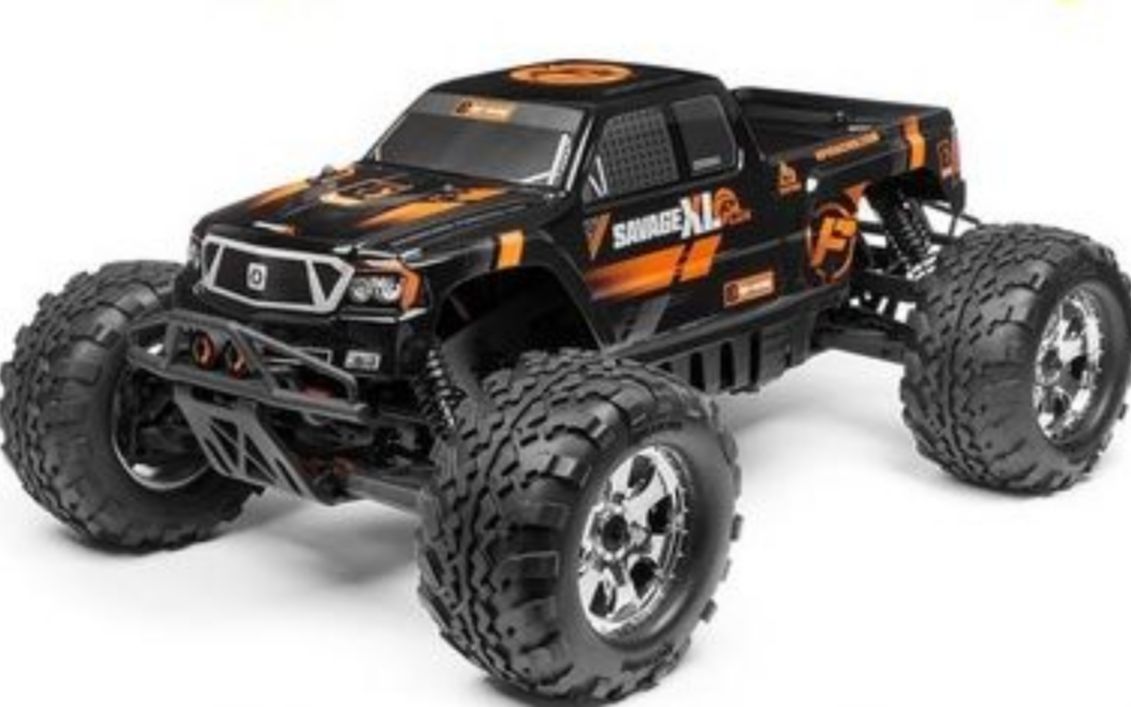 rc模型系列hpisavageflux超经典大脚车大f的玩车集锦与车型介绍