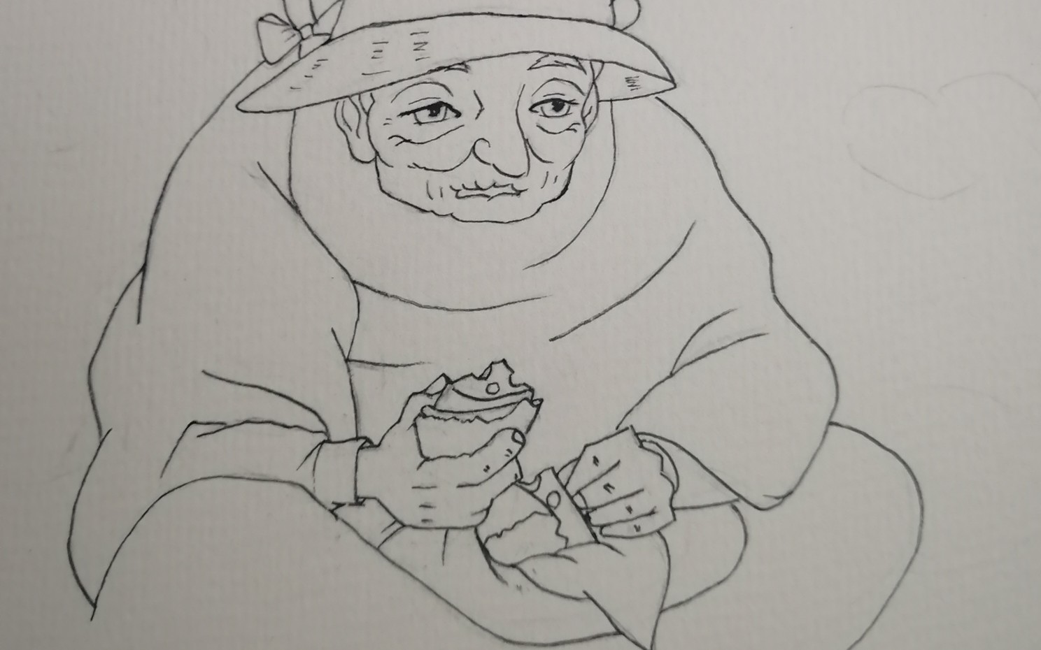 【手绘】哈儿的移动城堡苏菲