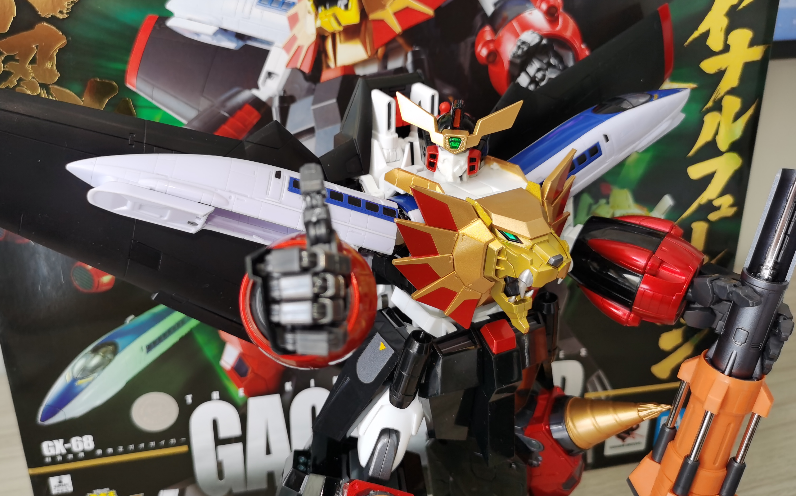 【小6解说】总596期 超合金魂gx-68 勇者王gaogaigar(再版)_哔哩哔哩