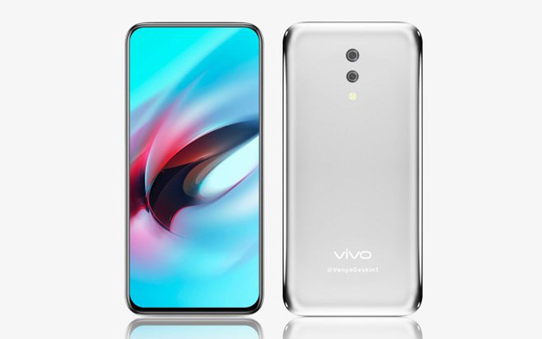 「科技V报」vivo APEX 2019的高清渲染图曝光;华为手机或将采用液体三摄20190122哔哩哔哩bilibili