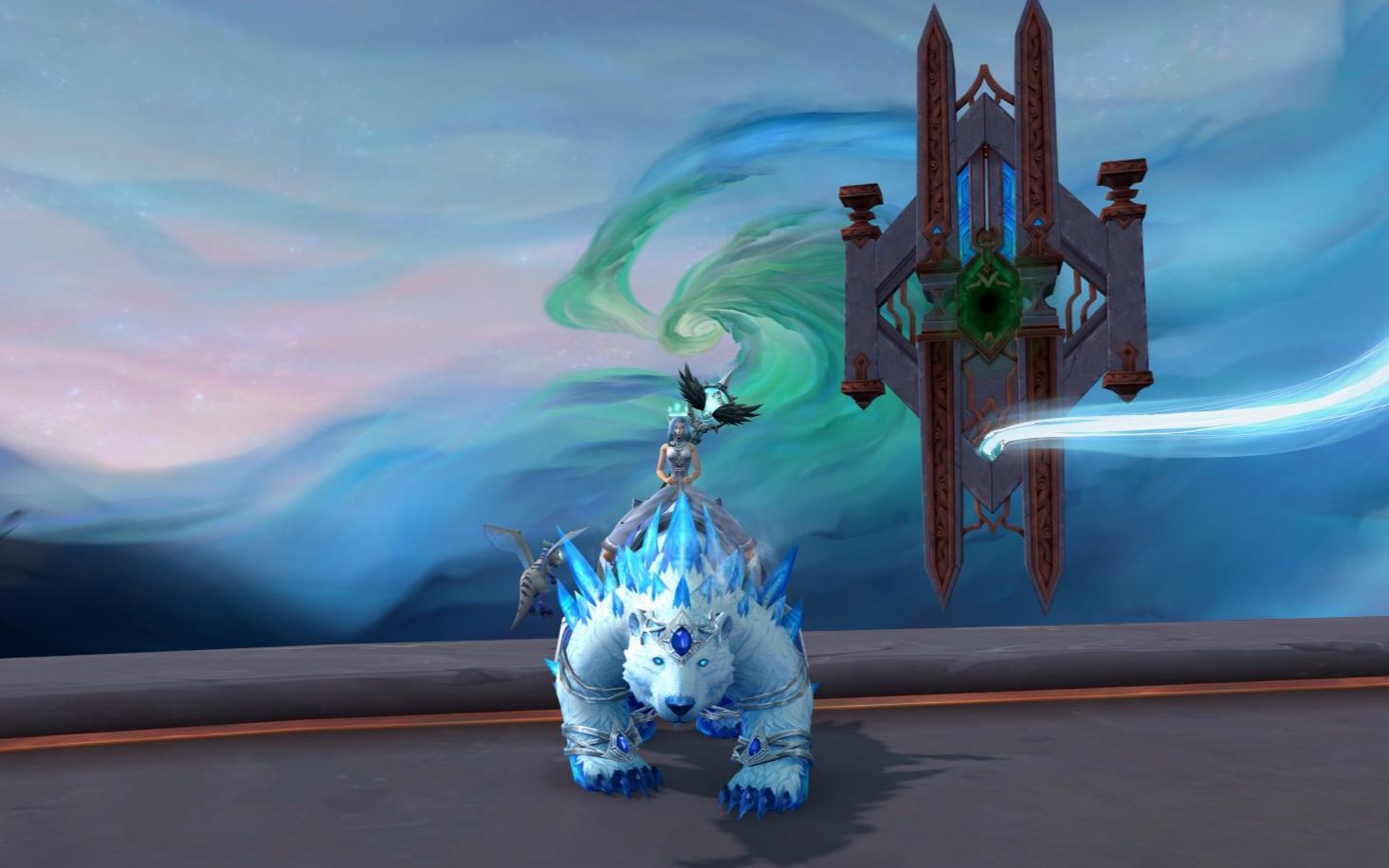 魔兽世界 暴雪嘉年华坐骑-雪暴