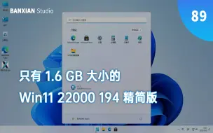 只有 1.6 GB 大小的 Win11 精简版开箱体验