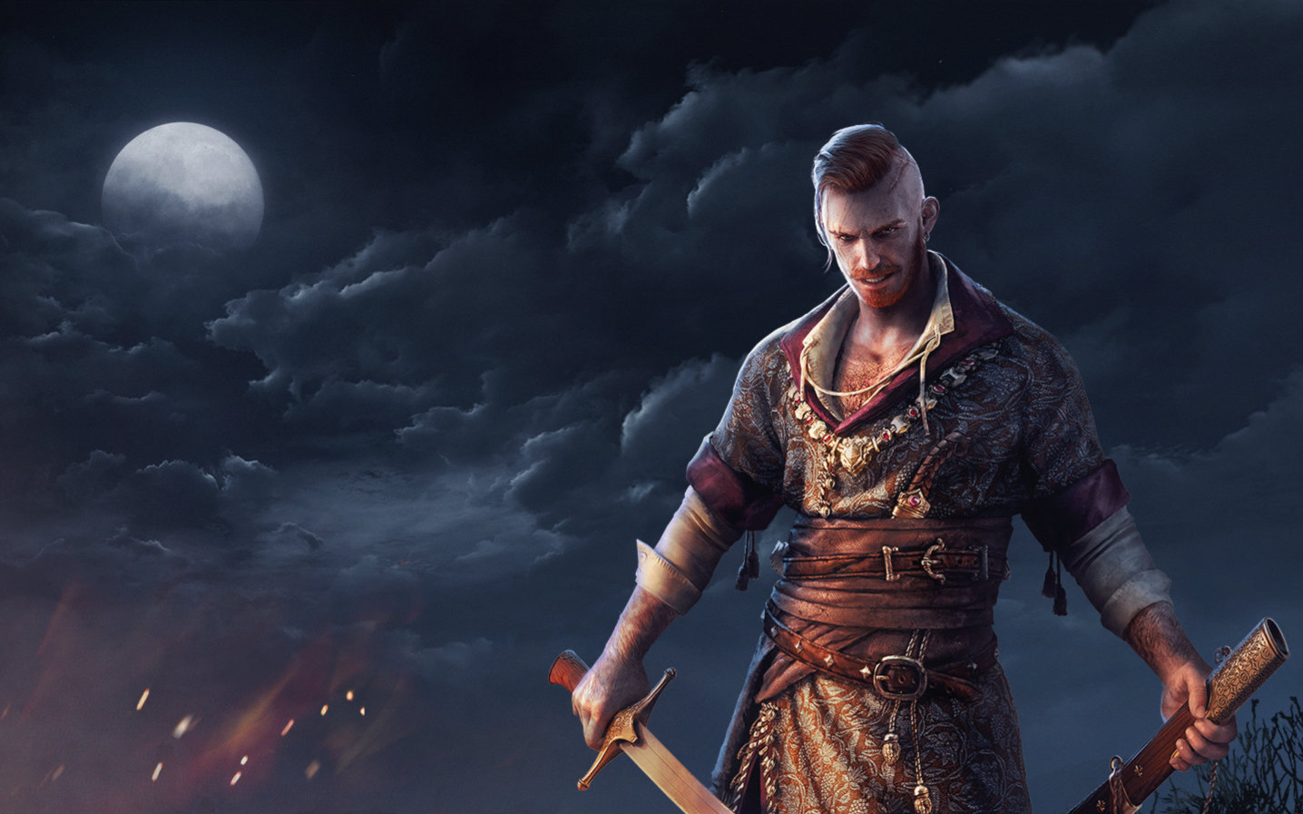 【武术科普】巫师3石之心欧吉尔德剑术动作捕捉的背后.