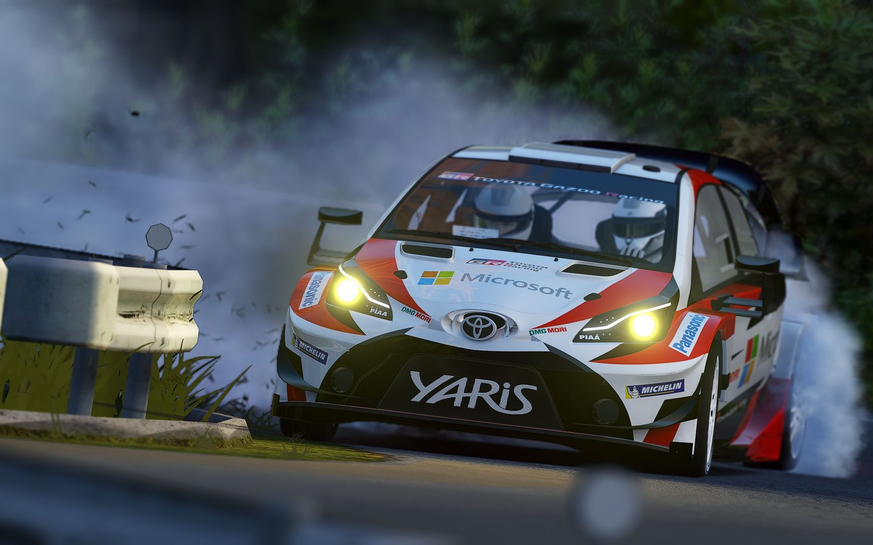【拉力科莎】雅力士yaris wrc 日本站ss2 定峰山下山_单机游戏热门