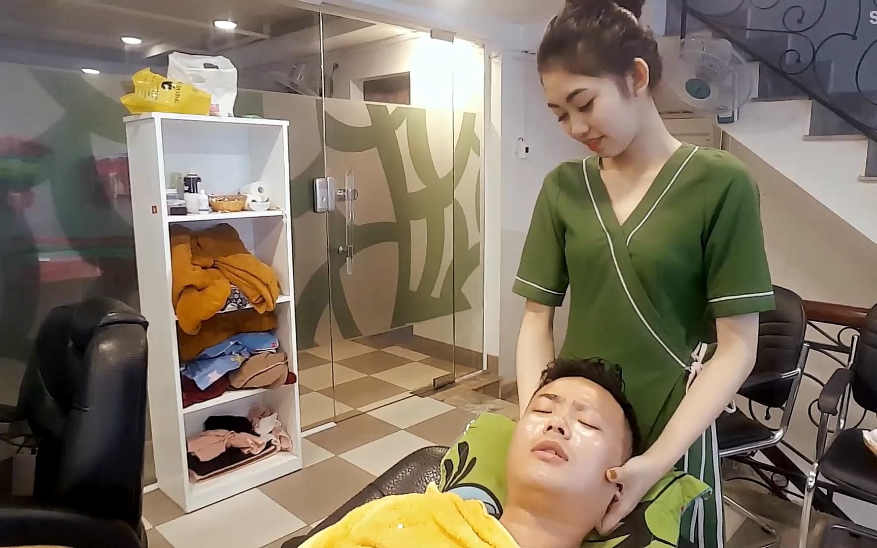 越南女人刮脸刮脖子图片