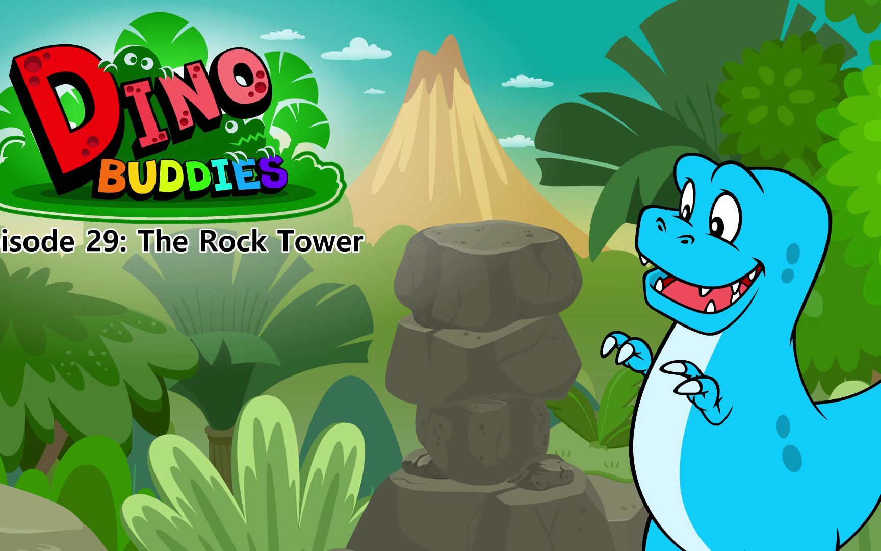 [图]英语分级读物-Dino Buddies 29-The Rock Tower.1080p