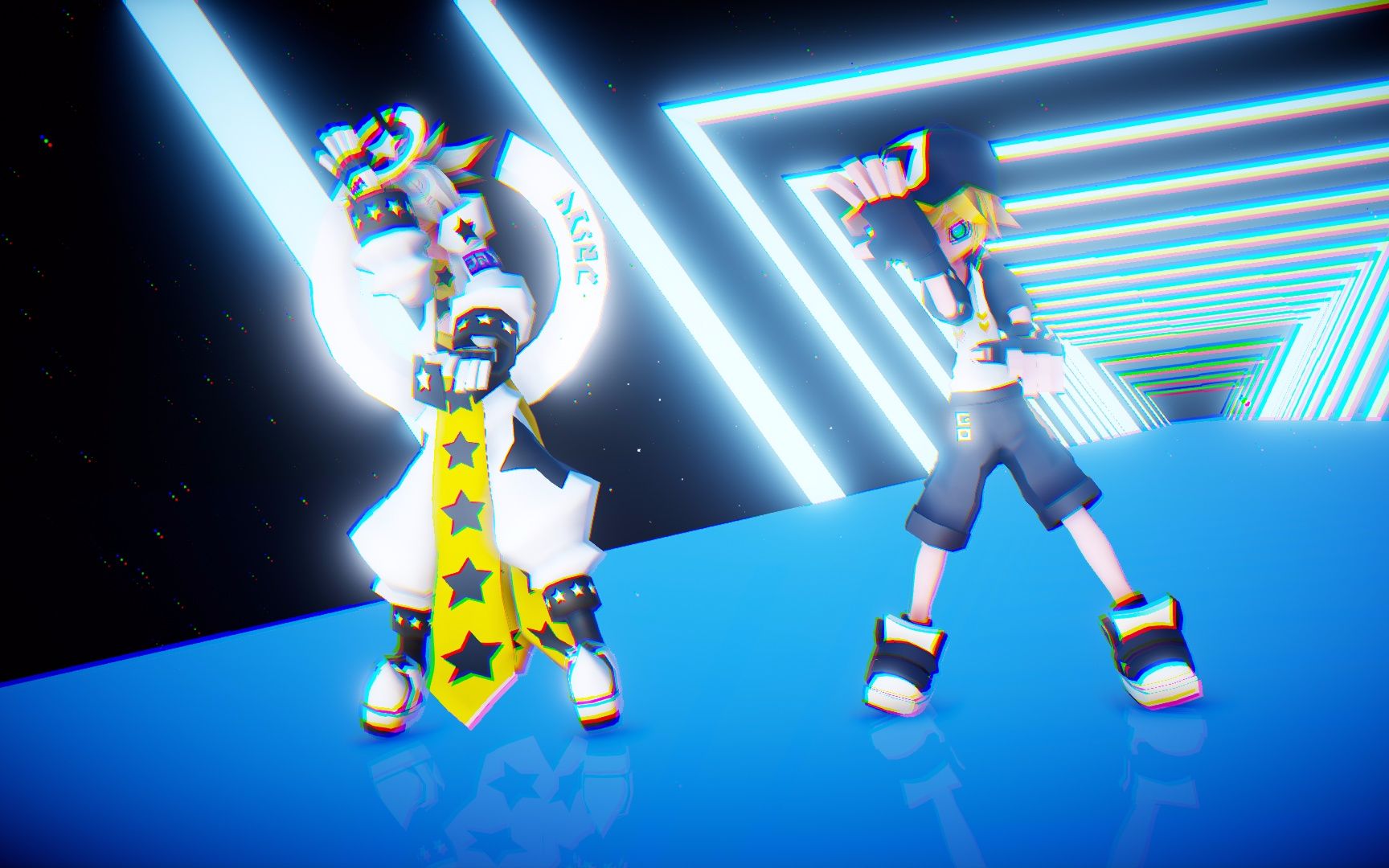 【凹凸世界mmd】☆天使&elect