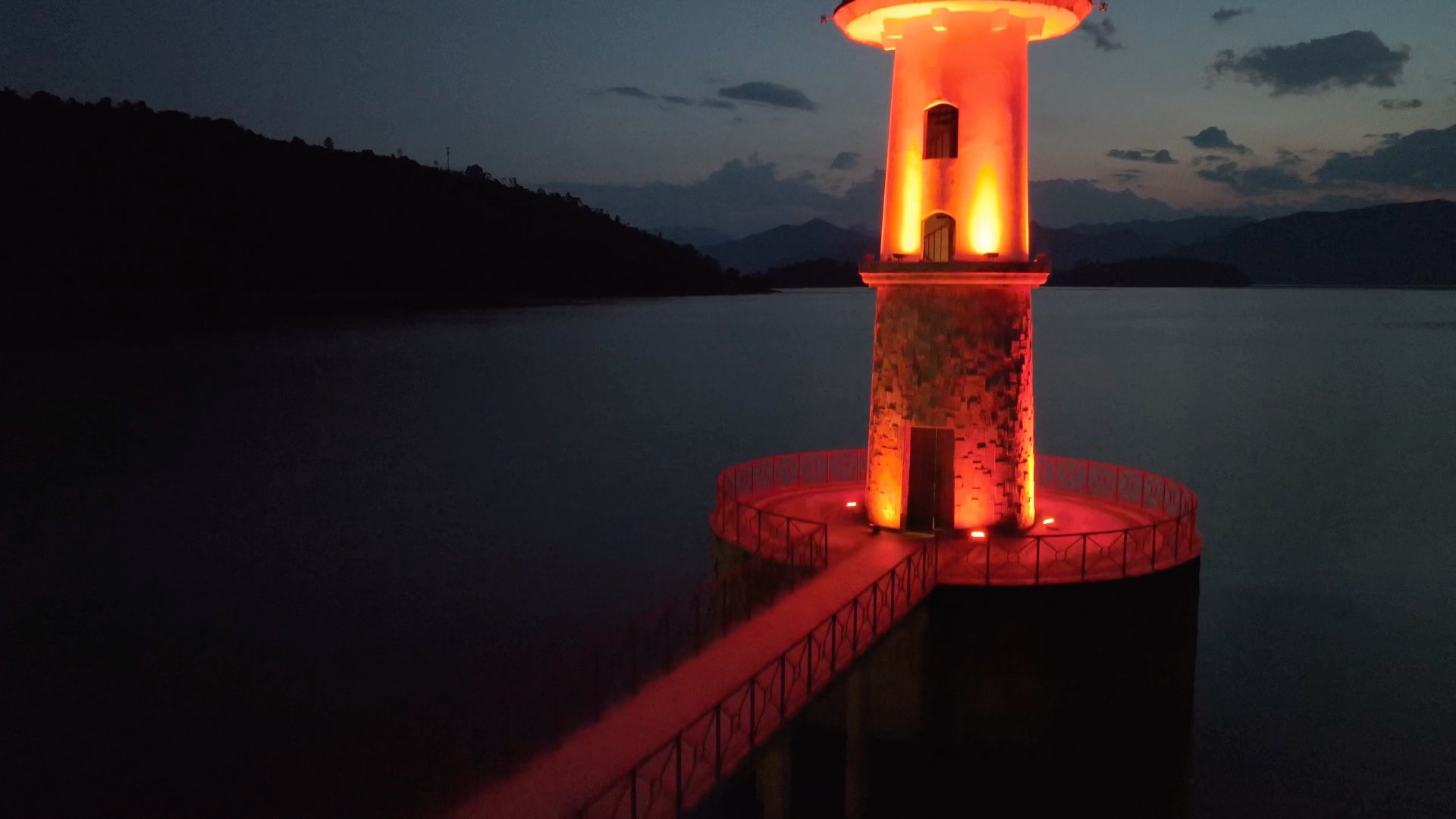 千岛湖网红灯塔美