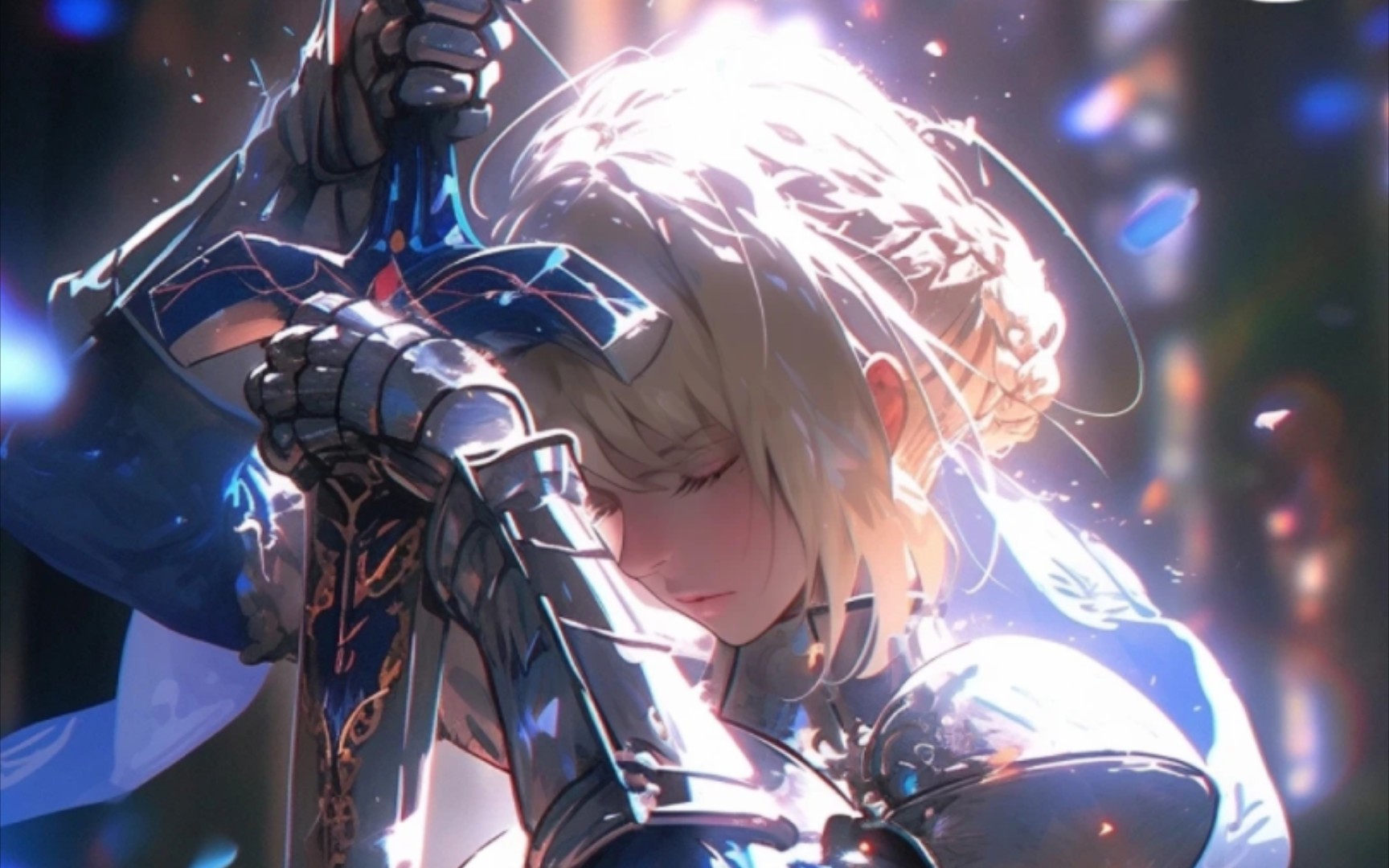 [图]【Fate】Saber｜吾王美如画｜[此后吾之剑与汝同在，汝之命运与吾共存]