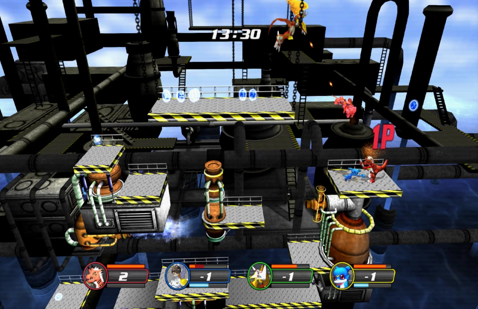 ps2数码宝贝2红莲骑士兽