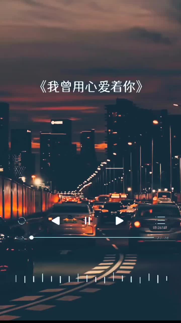 我曾用心爱着你