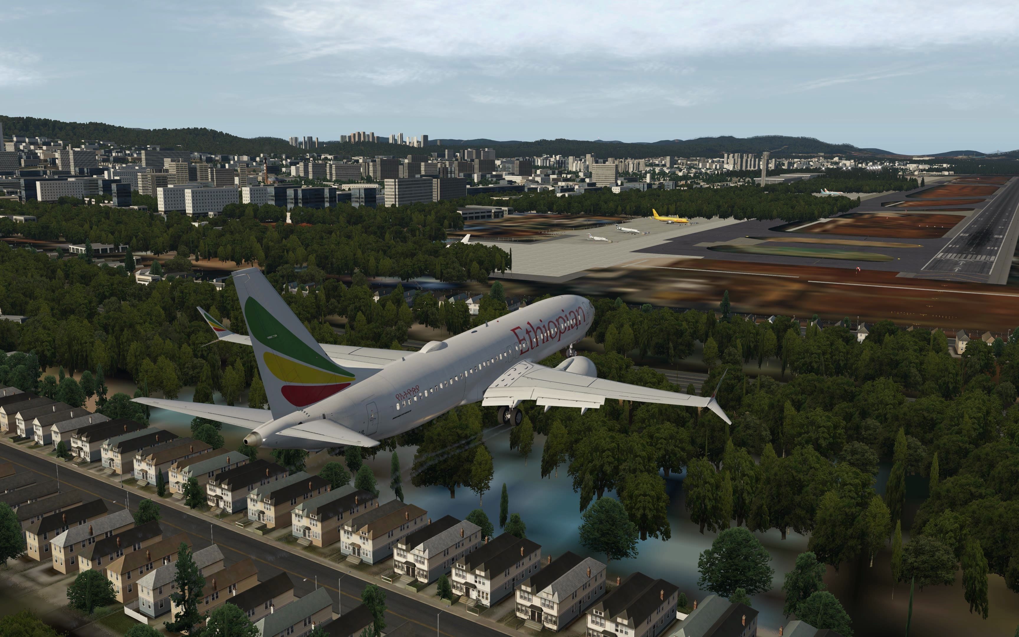 xplane11大连国际机场