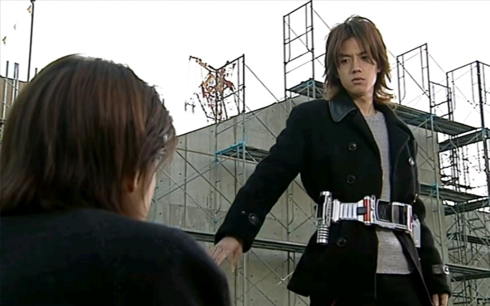 木场勇治与乾巧大战《假面骑士555》61