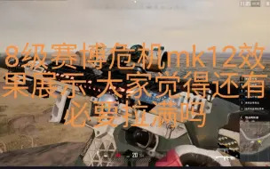 Download Video: PUBG 8级赛博危机mk12效果展示 大家觉得还有必要拉满吗？