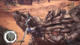 Mhw 怪物猎人世界 大蚁荒地6区 巨大种 大坚硬竹夹鱼 哔哩哔哩 Bilibili