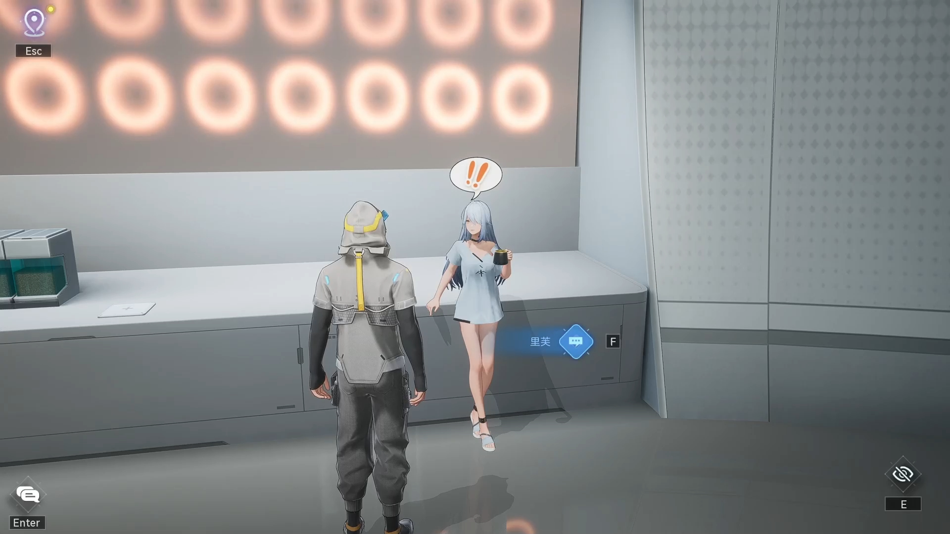 《尘白禁区》 基地事件留档:里芙(和小太阳喝咖啡)