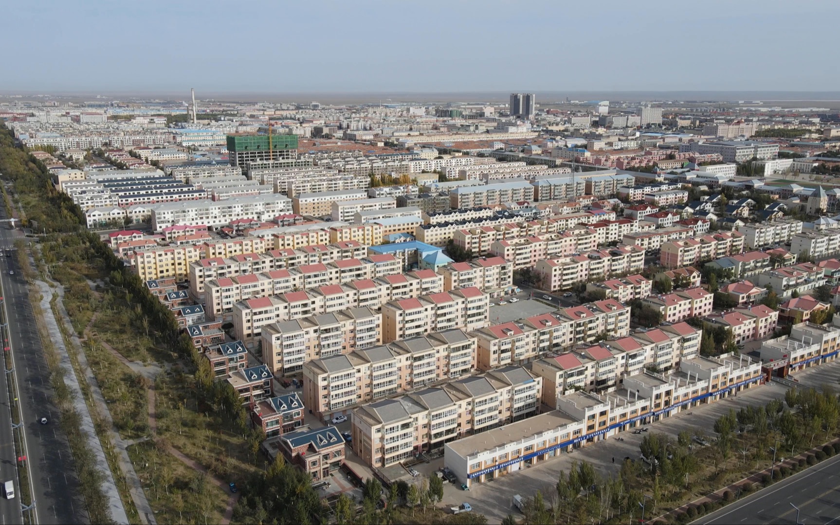 2023年10月06日 祖国正北,二连最美!二连浩特全景,瞎飞ing.