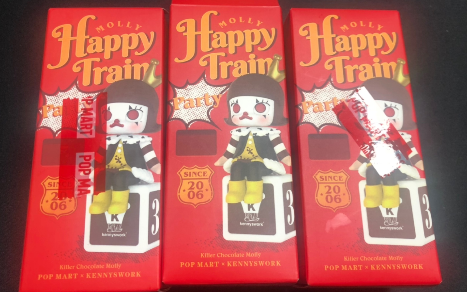 盲盒 molly火车系列(不专业手感分享)