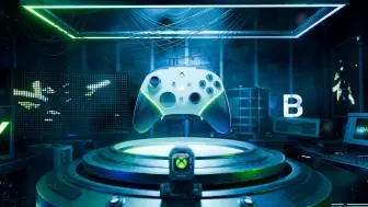 Скачать видео: 【动态视觉鉴赏】Xbox游戏手柄商业动画视觉鉴赏，游戏机C4D三维创意动画制作，游戏手柄3D动画设计