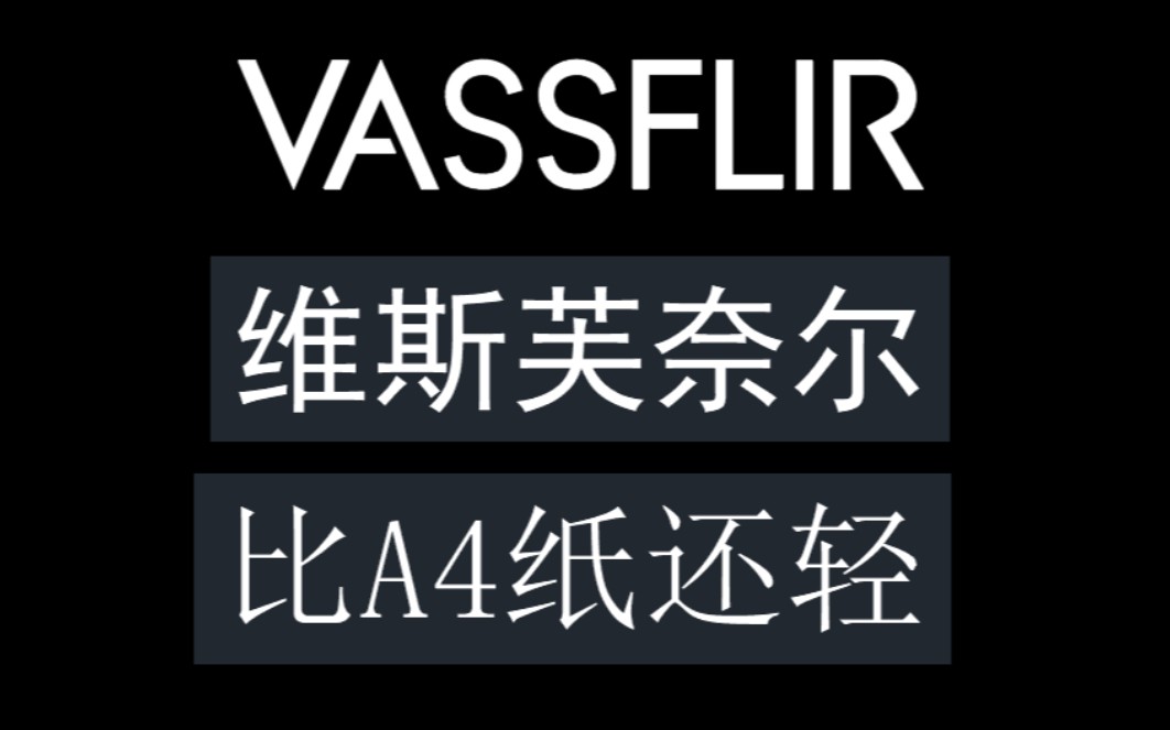 VASSFLIR【维斯芙奈尔】德国设计 比A4纸还轻/一体眼镜哔哩哔哩bilibili