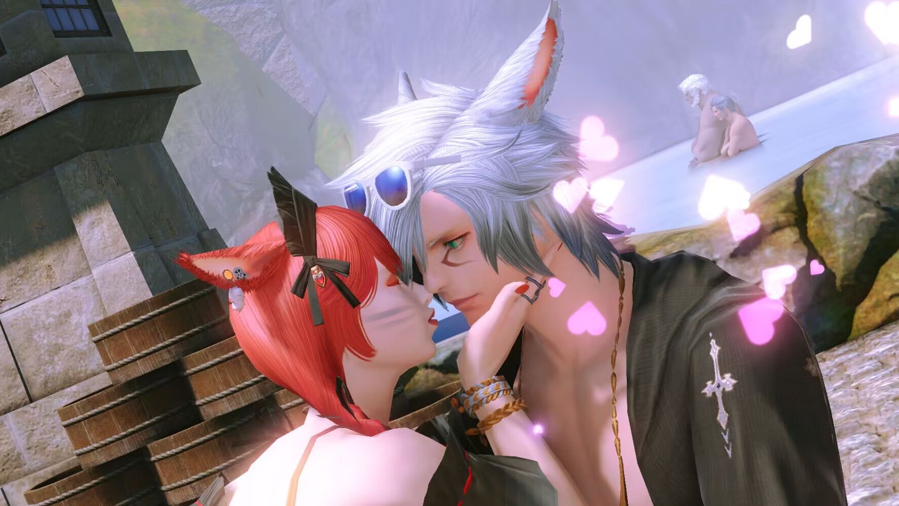 【ff14】猫猫夫妇:你是我未曾拥有无法捕捉的亲昵