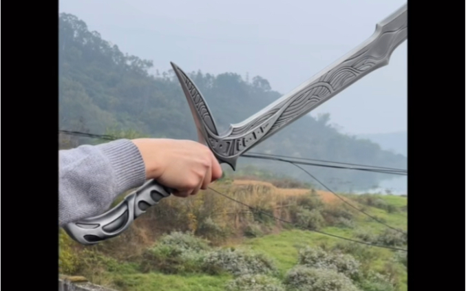 港漫兵器神兵玄奇周边魔兵疚疯1.1米金属道具送礼物男收藏