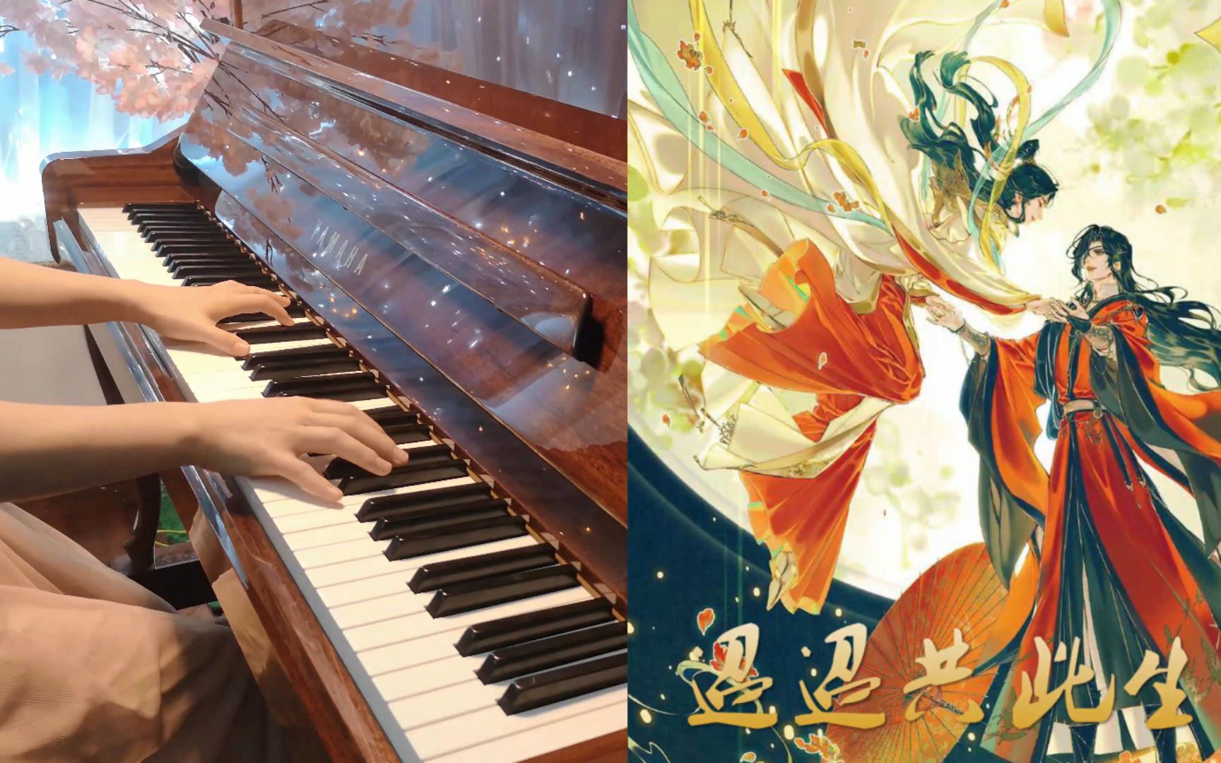 jennynie迢迢共此生天官赐福漫画连载一周年纪念pv主题曲钢琴精编