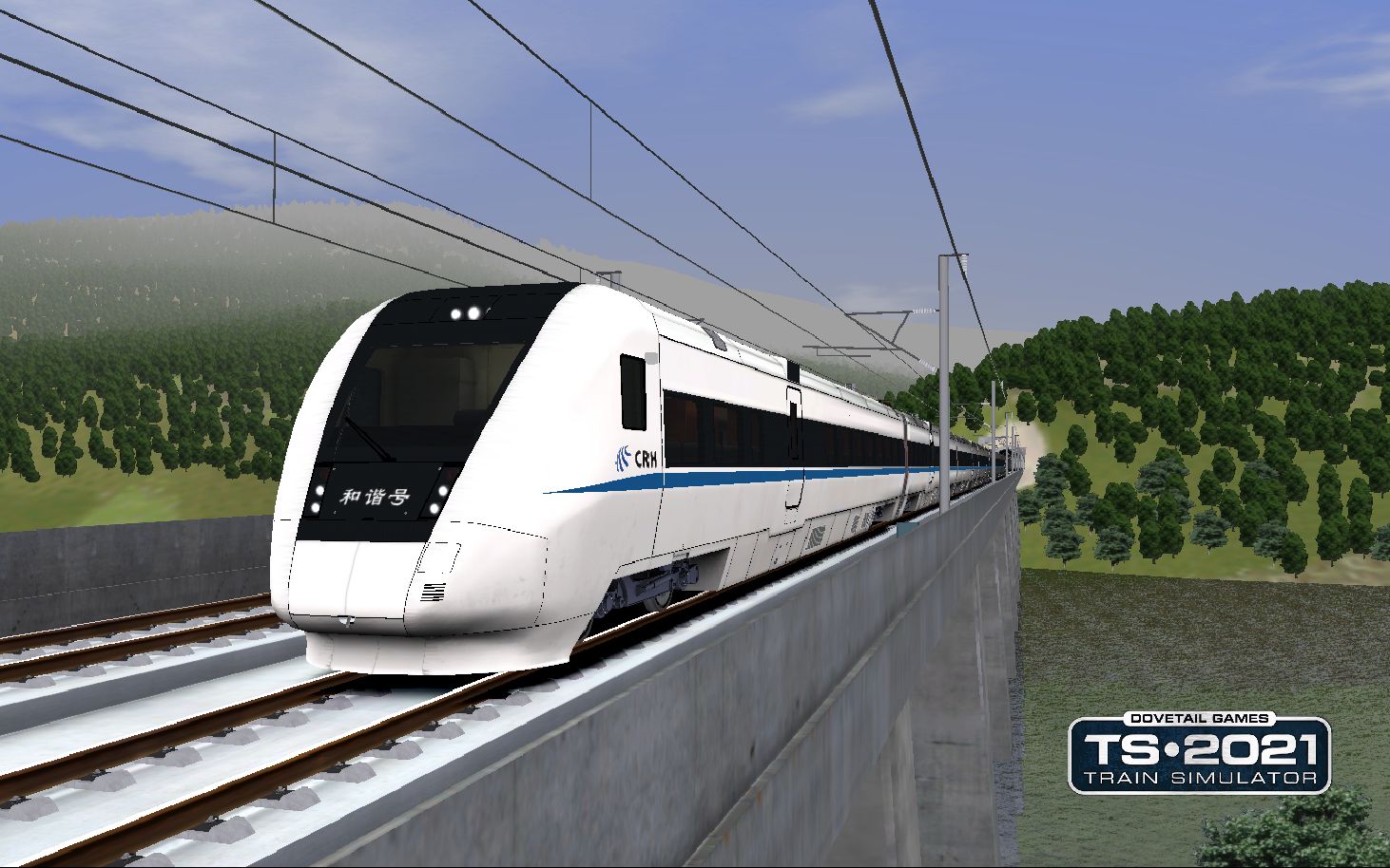 模拟火车2021成遂高铁2晃动的大地铁驾驶crh1a抵达隆盛站train