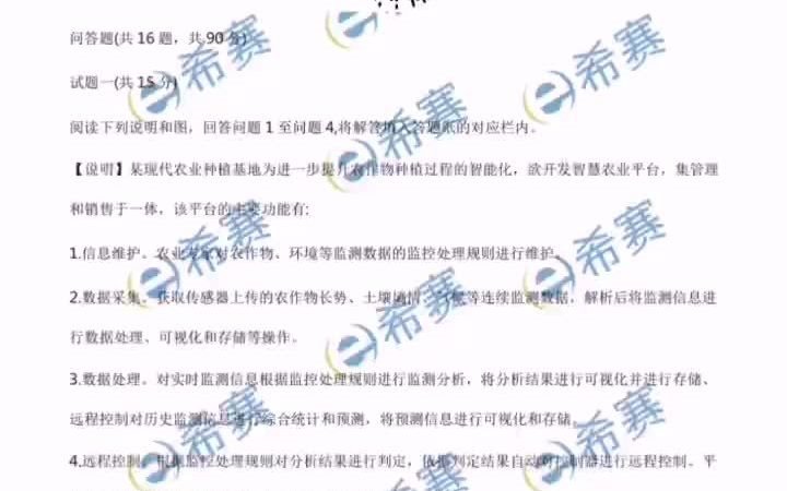 2021下半年软考软件设计师真题分析哔哩哔哩bilibili