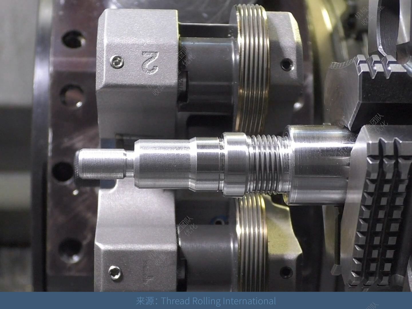 【视频】【螺纹加工】滚压螺纹