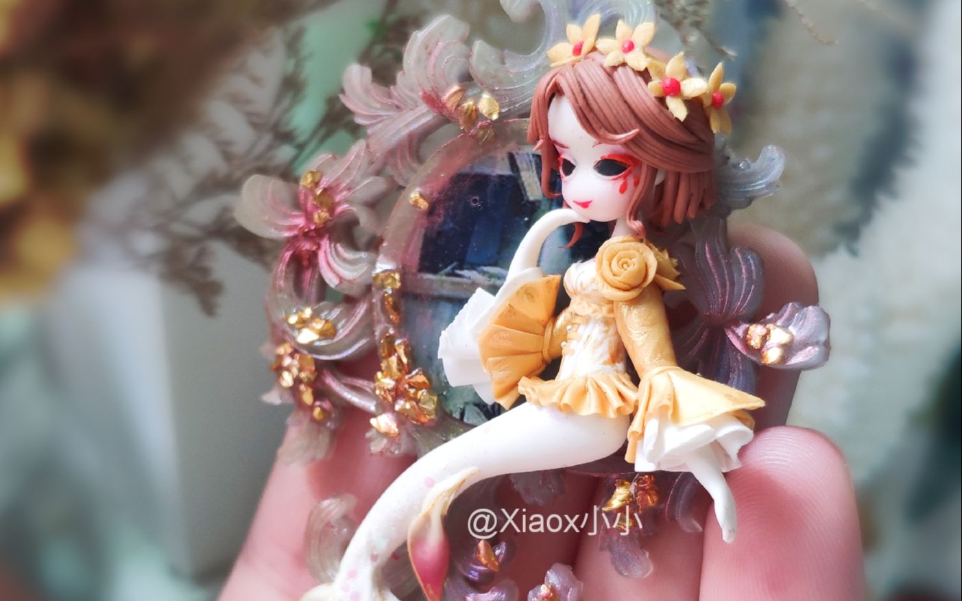 【粘土】第五人格系列手工之自制红夫人血宴美人鱼版