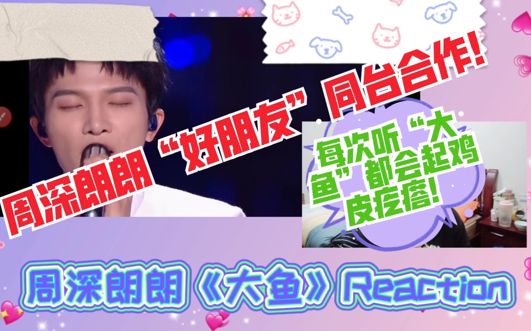 【周深朗朗《大鱼》Reaction】周深“每次舞台”都不会失望!哔哩哔哩bilibili