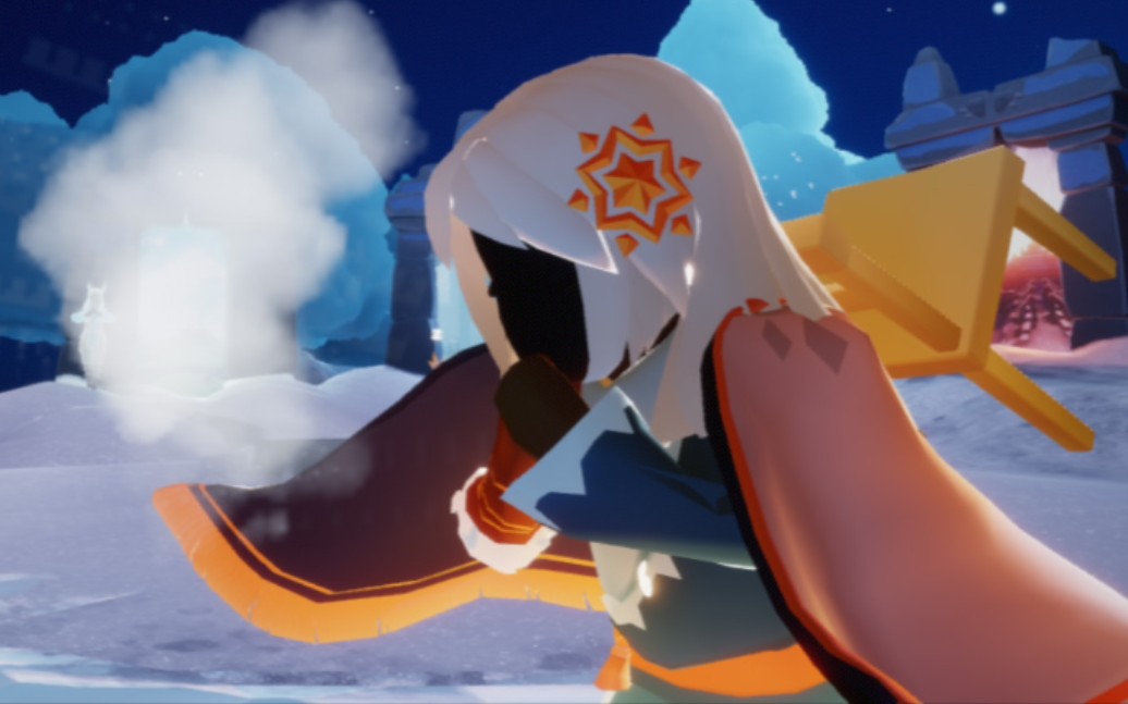 安卓光遇今年冬天好冷啊他怎么还没来雨林长发