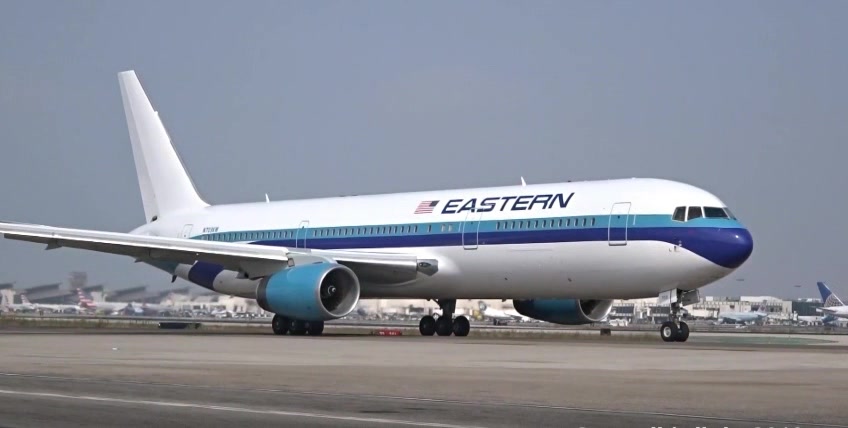 【搬运】美国东方航空 boeing 767-336(er) [n703kw] 降落与滑行_哔哩